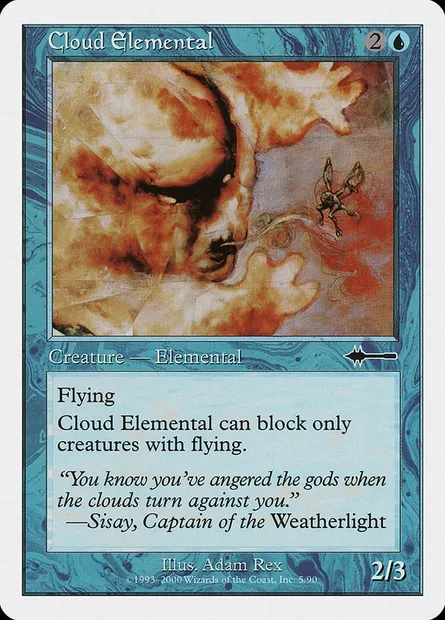 Élémental de nuage, carte Magic BTD 5 — extension Beatdown Box Set