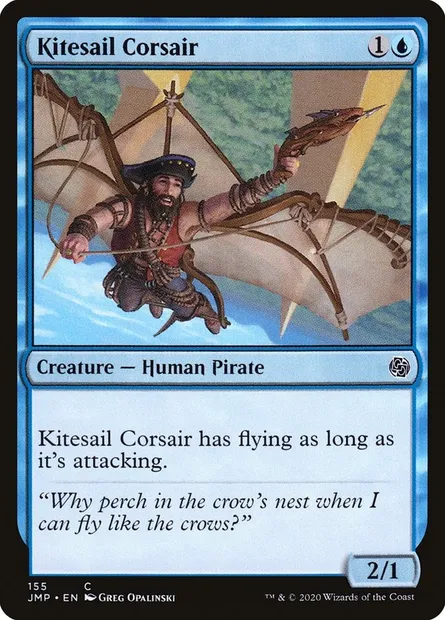 Kitesail Corsair, Magic card JMP 155 — Jumpstart set