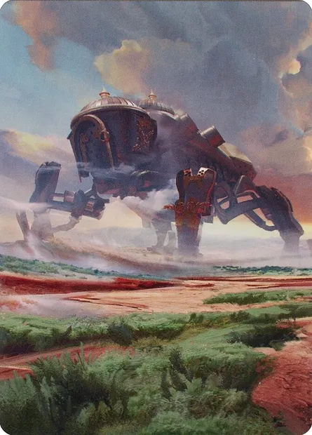 Plains // Plains, carte Magic ABRO 48 — extension The Brothers' War Art Series