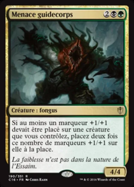 Menace guidecorps, carte Magic C16 190 — extension Commander 2016