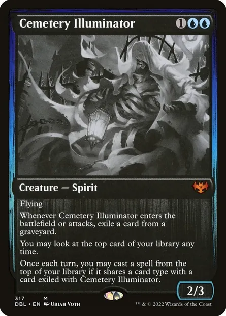 Cemetery Illuminator, Magic card DBL 317 — Innistrad: Double Feature set