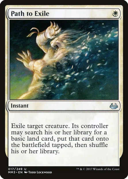 Path to Exile, Magic card MM3 17 — Modern Masters 2017 set