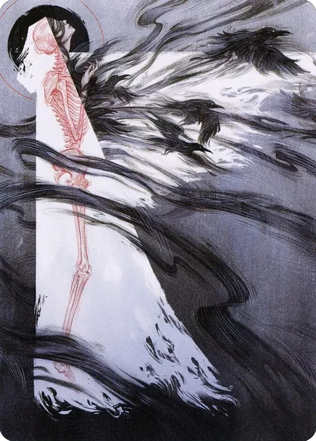 Tendrils of Agony // Tendrils of Agony, Magic card ASTX 73 — Strixhaven Art Series set