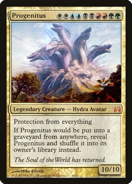 Progenitus, Magic card V11 9 — From the Vault: Legends set