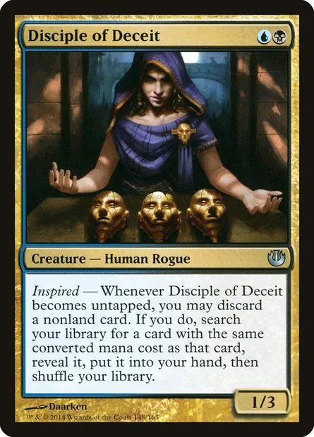 Disciple of Deceit, Magic card JOU 148 — Journey into Nyx set