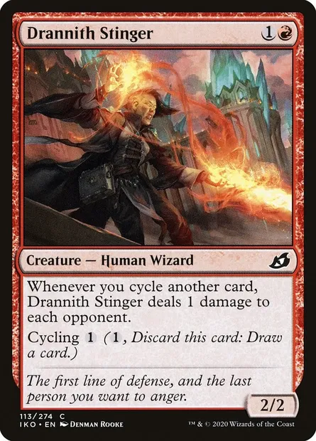 Drannith Stinger, Magic card IKO 113 — Ikoria: Lair of Behemoths set