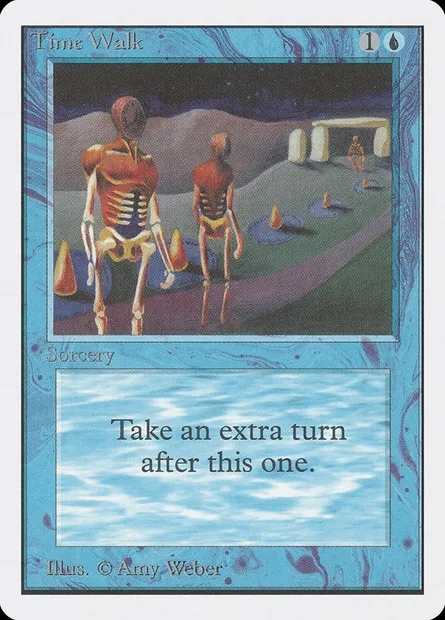 Time Walk, Magic card 2ED 84 — Unlimited Edition set