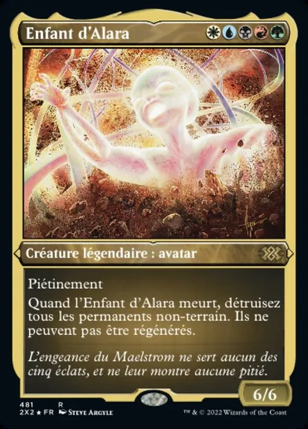 Enfant d'Alara, carte Magic 2X2 481 — extension Double Masters 2022