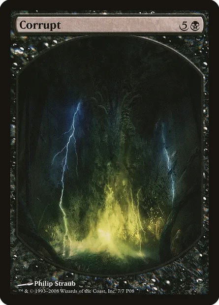 Corruption, carte Magic P08 7 — extension Magic Player Rewards 2008