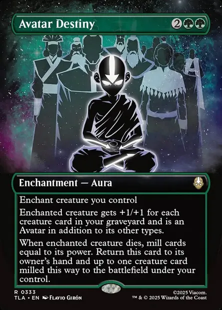 Avatar Destiny, Magic card TLA 333 — Avatar: The Last Airbender set