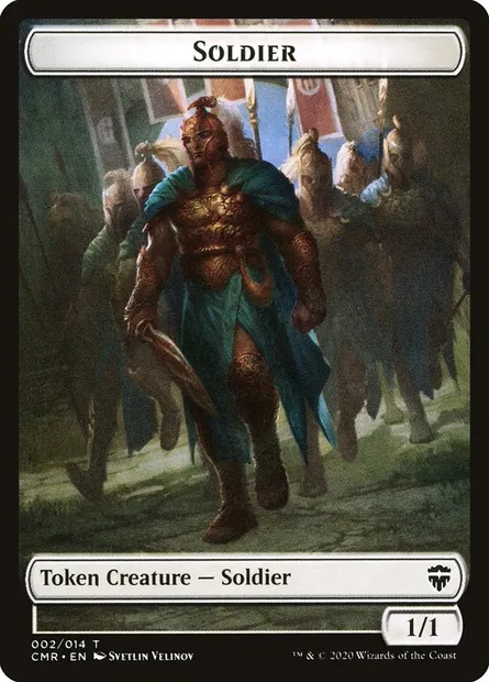 Soldier, Magic card TCMR 2 — Commander Legends Tokens set