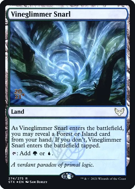 Lacis pâlevigne, carte Magic PSTX 274s — extension Strixhaven: School of Mages Promos