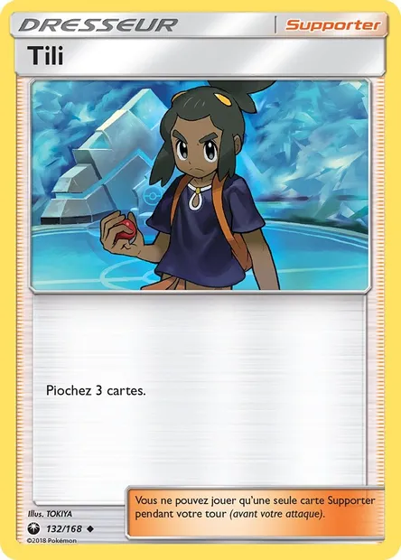 Tili, carte Pokémon CES 132 — extension Tempête Céleste