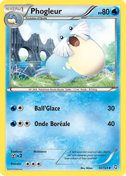 Phogleur, carte Pokémon DRX 30 — extension Dragons Éxaltés