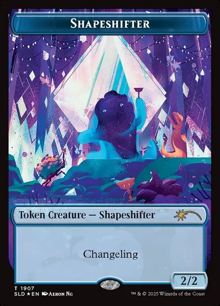 Changeforme, carte Magic SLD 1907 — extension Secret Lair Drop
