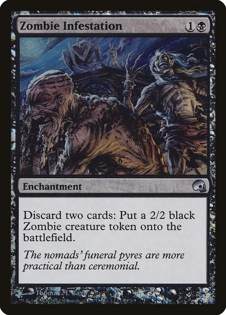 Zombie Infestation, Magic card PD3 19 — Premium Deck Series: Graveborn set