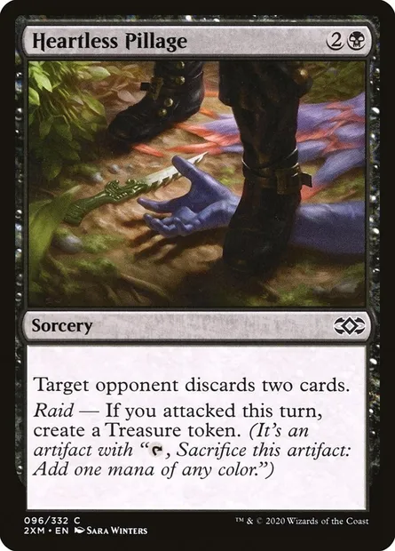 Heartless Pillage, Magic card 2XM 96 — Double Masters set