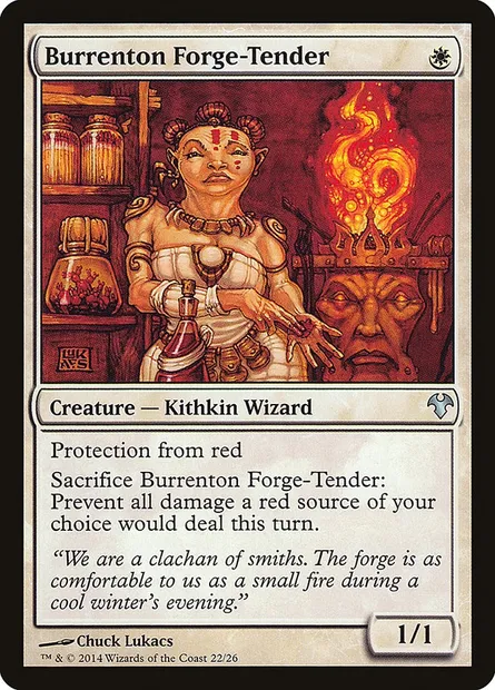 Burrenton Forge-Tender, Magic card MD1 22 — Modern Event Deck 2014 set