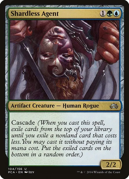 Shardless Agent, Magic card PCA 104 — Planechase Anthology set