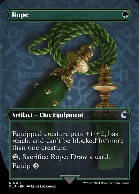 Rope, Magic card CLU 11 — Ravnica: Clue Edition set