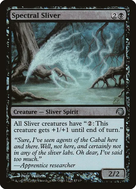 Spectral Sliver, Magic card H09 17 — Premium Deck Series: Slivers set