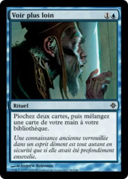 Voir plus loin, carte Magic ROE 86 — extension L'ascension des Eldrazi