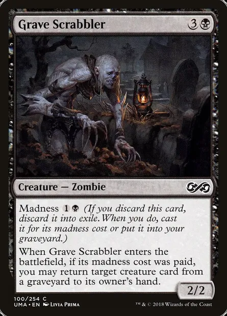 Grave Scrabbler, Magic card UMA 100 — Ultimate Masters set