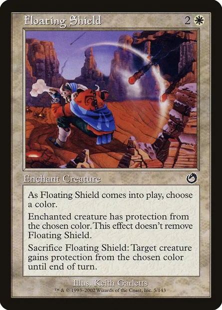 Floating Shield, Magic card TOR 5 — Torment set