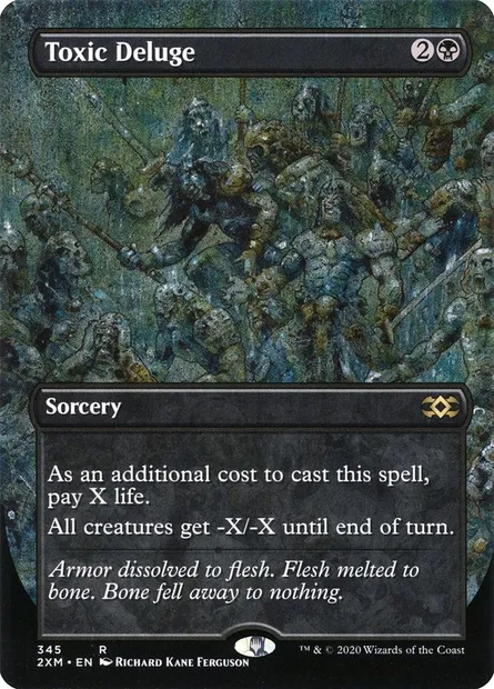 Toxic Deluge, Magic card 2XM 345 — Double Masters set