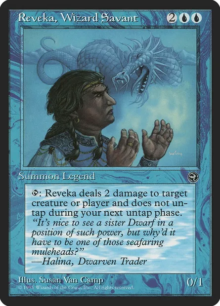 Reveka, SajMage, carte Magic HML 37 — extension Terres Natales