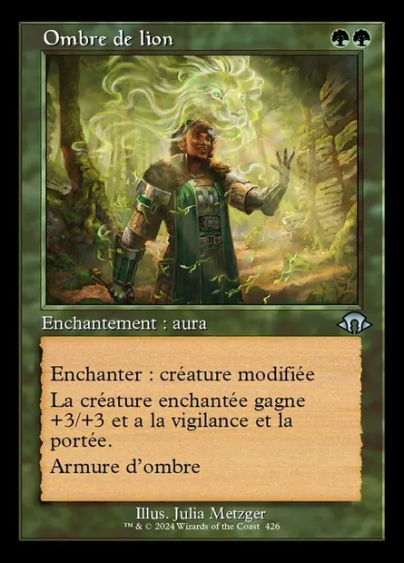 Ombre de lion, carte Magic MH3 426 — extension Modern Horizons 3