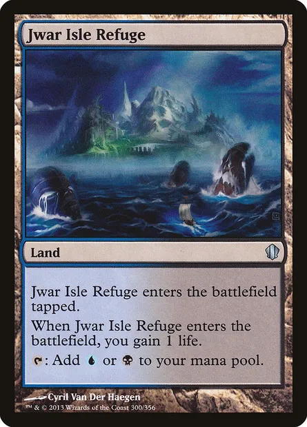 Jwar Isle Refuge, Magic card C13 300 — Commander 2013 set