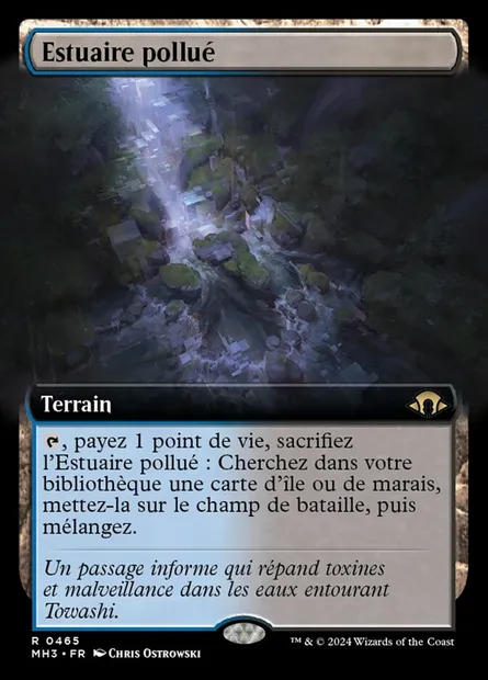 Estuaire pollué, carte Magic MH3 465 — extension Modern Horizons 3