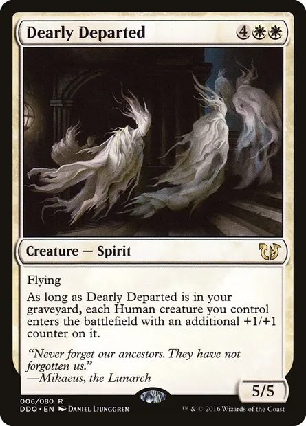 Dearly Departed, Magic card DDQ 6 — Duel Decks: Blessed vs. Cursed set