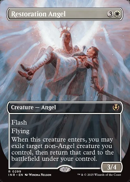 Ange de la restauration, carte Magic INR 299 — extension Innistrad Remastered