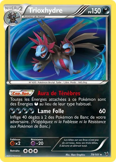 Trioxhydre, carte Pokémon NVI 79 — extension Nobles Victoires