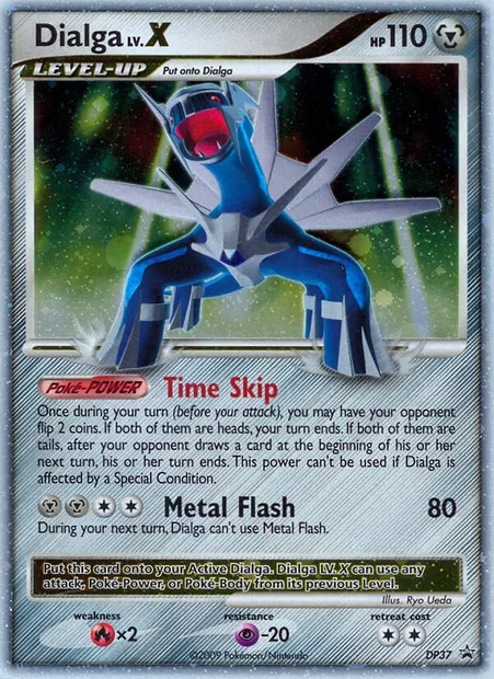 Dialga, Pokémon card DP 37 — DP Black Star Promos set