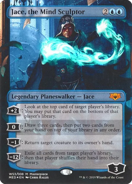 Jace, the Mind Sculptor, Magic card MED WS3 — Mythic Edition set