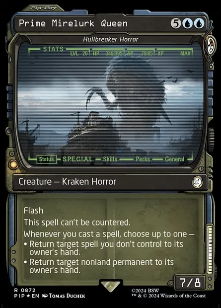 Hullbreaker Horror, Magic card PIP 872 — Fallout set