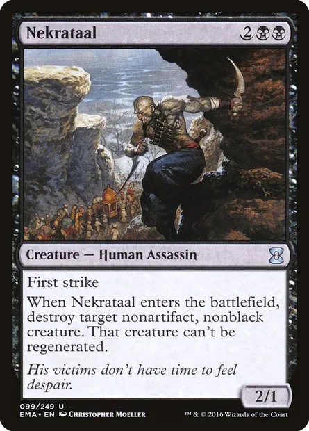 Nekrataal, Magic card EMA 99 — Eternal Masters set