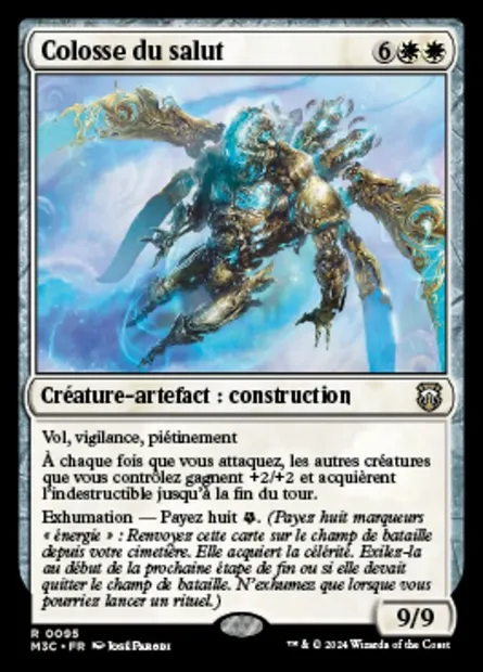 Colosse du salut, carte Magic M3C 95 — extension Modern Horizons 3 Commander