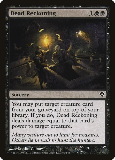 Dead Reckoning, Magic card WWK 56 — Worldwake set