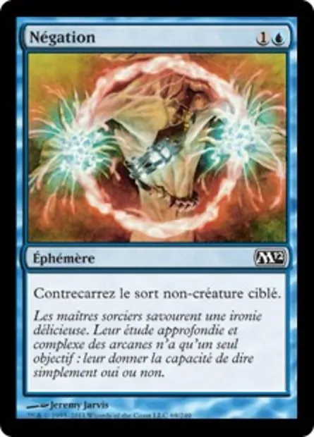 Négation, carte Magic M12 69 — extension Magic 2012