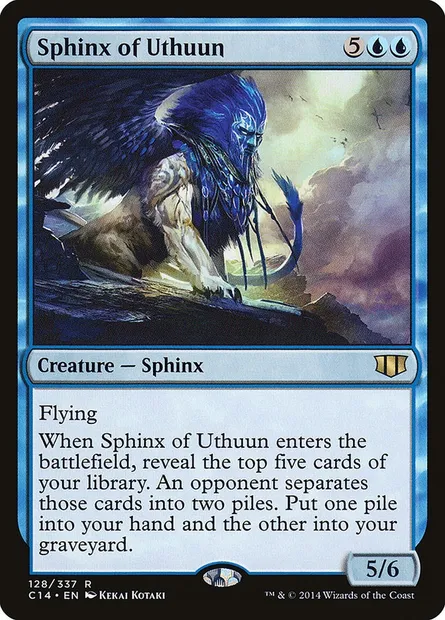 Sphinx of Uthuun, Magic card C14 128 — Commander 2014 set