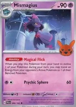 Mismagius, Pokémon card TOT23 088 — Trick or Trade 2023 set