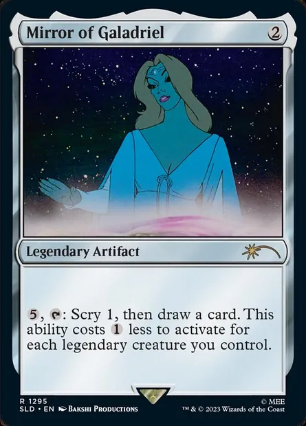 Miroir de Galadriel, carte Magic SLD 1295 — extension Secret Lair Drop