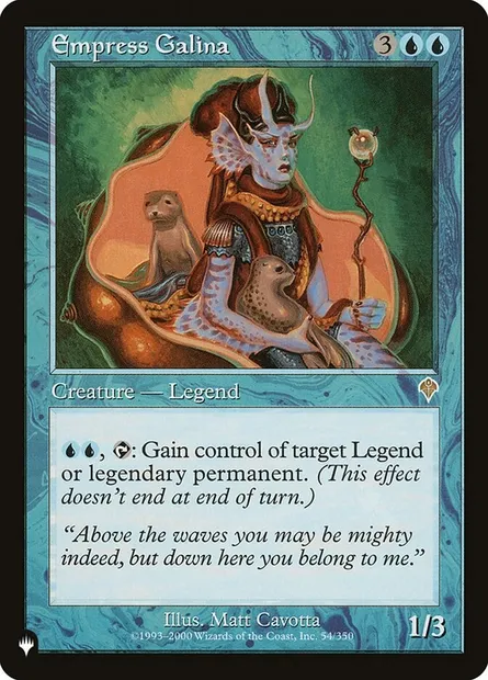 Empress Galina, Magic card PLST INV-54 — The List set