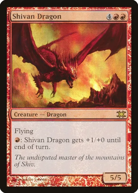 Shivan Dragon, Magic card DRB 13 — From the Vault: Dragons set