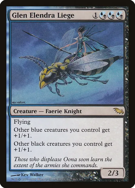 Glen Elendra Liege, Magic card SHM 163 — Shadowmoor set