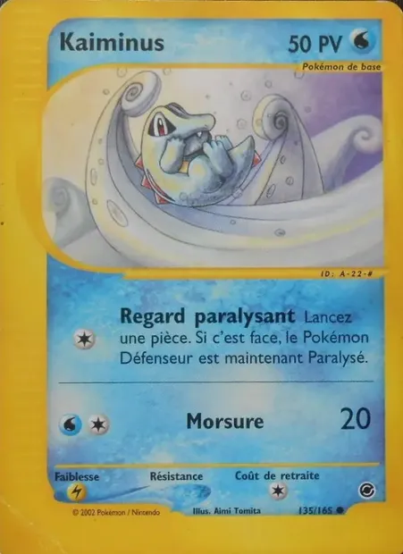 Kaiminus, carte Pokémon EX 135 — extension Expedition